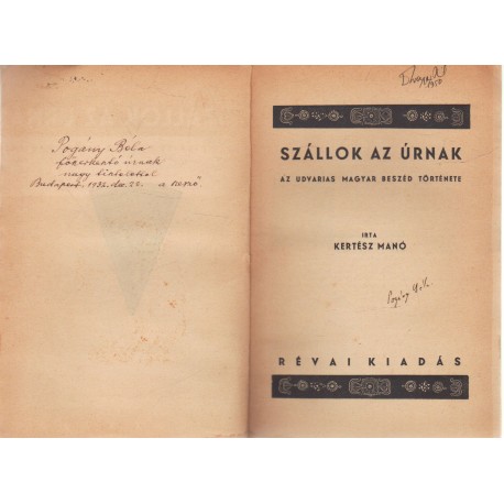 Szállok az úrnak (dedikált)