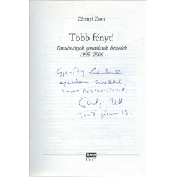 Több fényt! (dedikált)