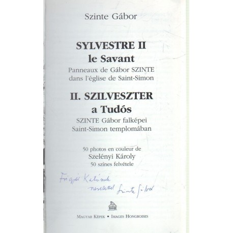 II: Szilveszter a Tudós (dedikált)