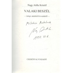 Valaki beszél (dedikált)
