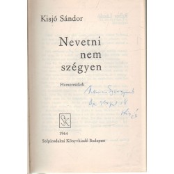 Nevetni nem szégyen (dedikált)