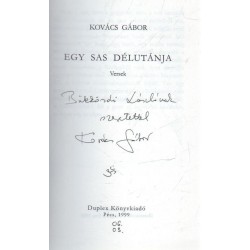 Egy sas délutánja (dedikált)