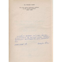 File din istoria fotbalului oradean si alte ramuri sportive (dedikált)