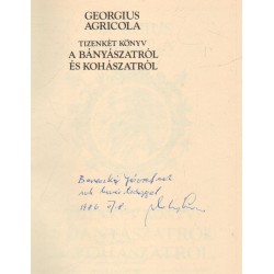 A bányászatról és kohászatról (dedikált)