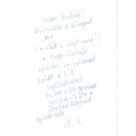 Szerelmem a vibrafon, Óbudai Díszpolgárok (dedikált)