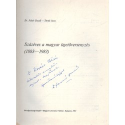 Szézéves a magyar ügetőversenyezés (dedikált)