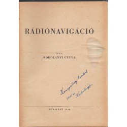 Rádiónavigáció (dedikált)