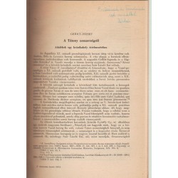 A Tátony-nemzetségről (dedikált)