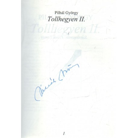 Tollhegyen III. (dedikált)