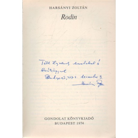 Rodin (dedikált)