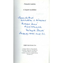 A kopott nyaklánc (dedikált)