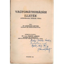 Vagyonátruházási illeték (dedikált)