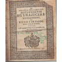 Agenda(1636) Az helvetiai vallason levö ecclesiaknak egyhazi ceremoniajokro