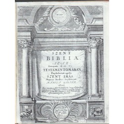 Szent Biblia 1704