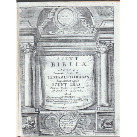 Szent Biblia 1704