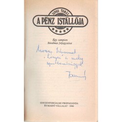 A pénz istállója (dedikált)