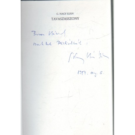 Tavaszasszony (dedikált)