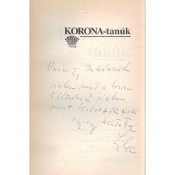 Korona-tanuk (dedikált)