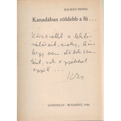 Kanadában zöldebb a fű (dedikált)