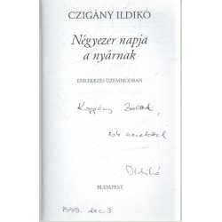 Négyezer napja a nyárnak (dedikált)