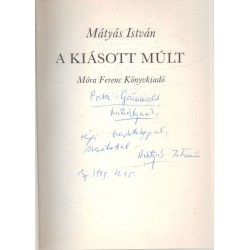 A kiásott múlt (dedikált)