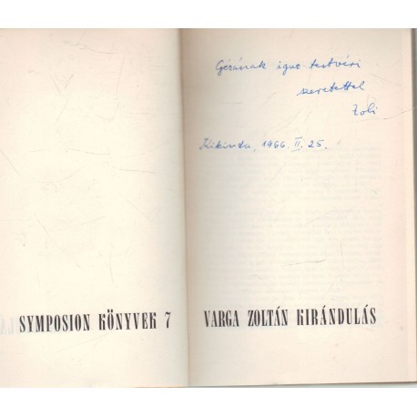 Kirándulás (dedikált)