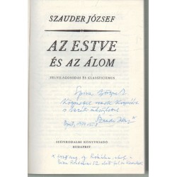 Az estve és az álom (dedikált)