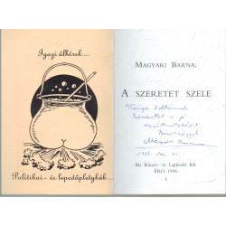 A szeretet szele (dedikált)