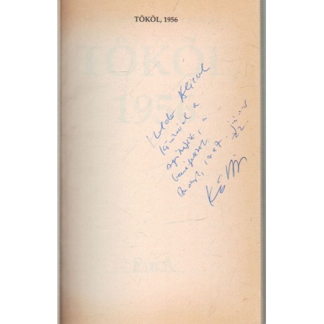 Tököl 1956 (dedikált)