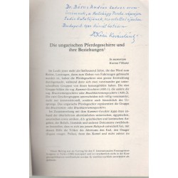 Die ungarischen Pferdegeschirre und ihre Beziehungen (dedikált)