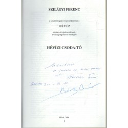 Hévízi csoda-tó (dedikált)