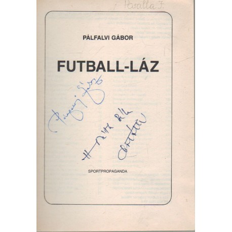 Futball láz (dedikált)