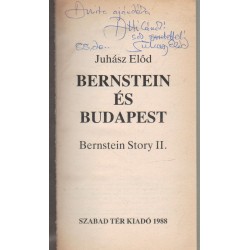 Bernstein és Budapest(dedikált)