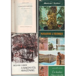 Molnár Gábor vadászkönyvek (4 db)