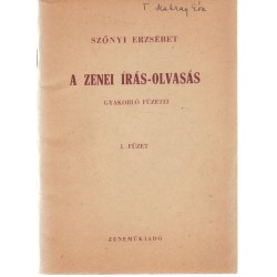 A zenei írás-olvasás