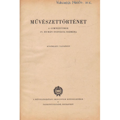 Művészettörténet