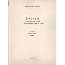 Berzsenyi Dániel Gimnázium évkönyve az 19670/71-es iskolai évről