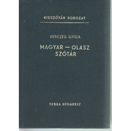 Magyar-olasz szótár
