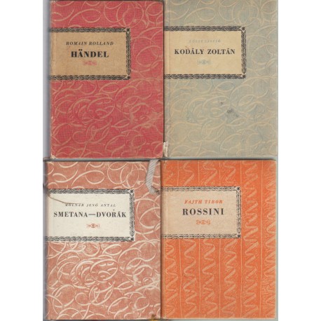 Zenei könyvek (13 db)