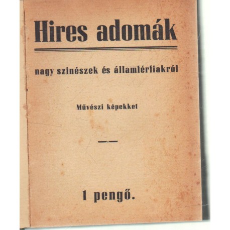 Híres adomák