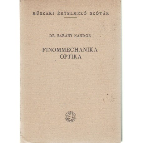 Finommechanikai optika