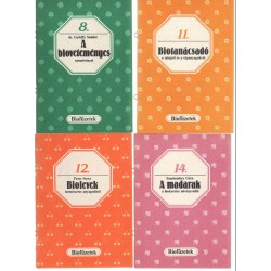 Biokertész füzetek (8 db)