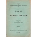 Bach die Kunst der Fuge