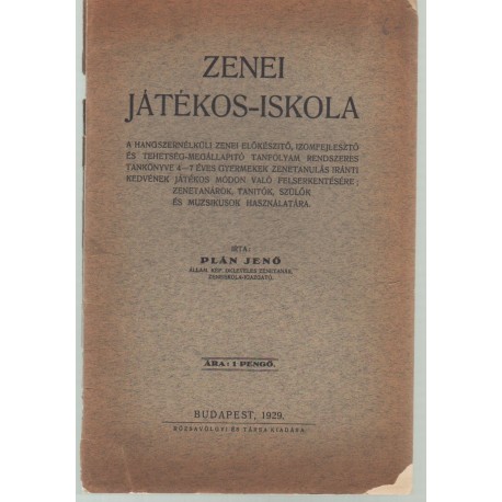 Zenei játékos-iskola