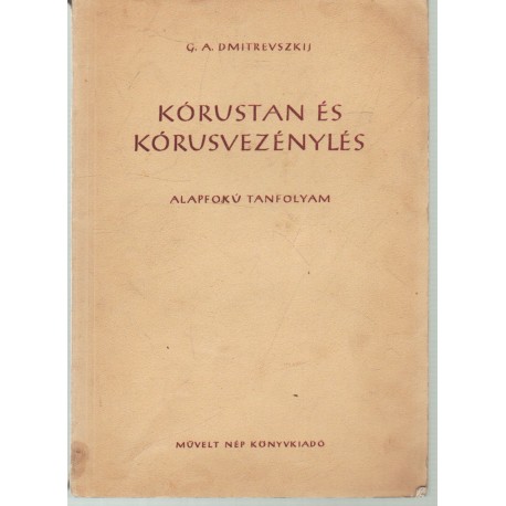 Kórustan és kórusvezénylés