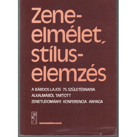 Zeneelmélet, stíluselemzés