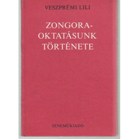 Zongoraoktatásunk története