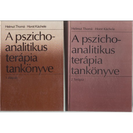 A pszichoanalitikus terápia tankönyve 1-2.k