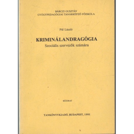 Kriminálandragógia