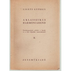 A klasszikus harmóniarend II.